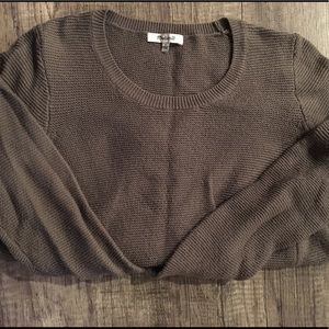 Olive green madewell sweater